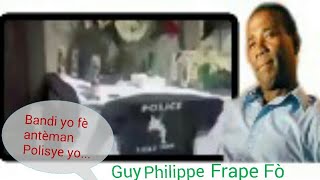 Bandi yo fè antèman Polisye yo... Guy Philippe fè gro deklarasyon sou sak pase Vilaj la