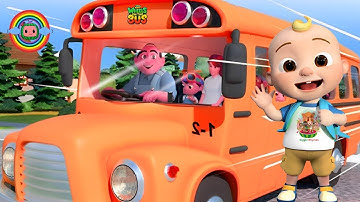 [ 4 MINUTE LOOP ] 🚍 Wheels on the Bus Sound Variations Remix 🎶 || Several Version | Giggle Rhymes