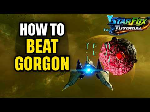 How to Beat the Gorgon Area 6 Boss Star Fox Nintendo Switch 2
