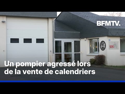 Sarthe: un pompier volontaire "violemment agressé" pendant une tournée de calendriers