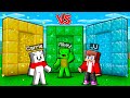 JJ vs Mikey vs Carrie : Choose The Right Portal Battle - Maizen in Minecraft ! (Maizen)