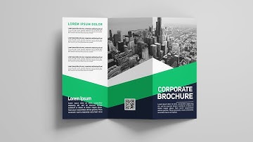 A4 Tri Fold Brochure Design - Photoshop Tutorial