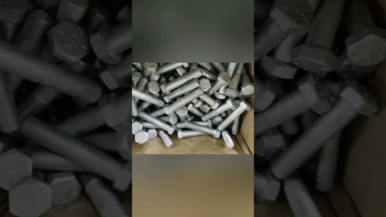 Large Hex Bolts Heavy Duty High Strength Fasteners For Construction Industrial Applications