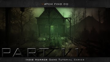 Tutorial - Indie Horror Game in Unity3D [Part 11] - [Recreating The Map]