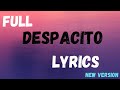 Luis Fonsi°- Despacito (Lyrics video) ft. Luis Fonsi°,Erika Ender°& Daddy Yankee