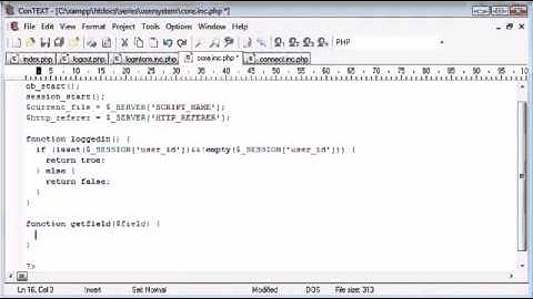 Beginner PHP Tutorial   141   Getting User Data Part 1