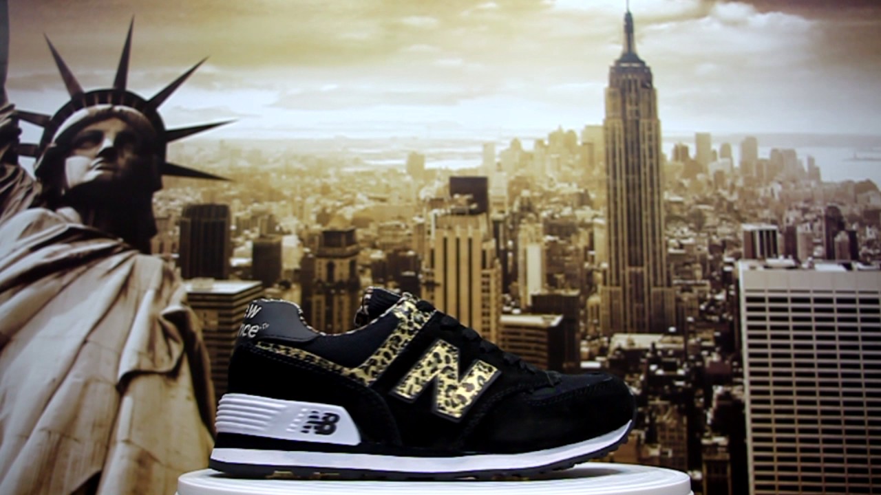 new balance 574 oncinha