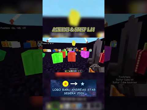 Coba Actions & Stuff 1.11 di Minecraft Bedrock! #shorts