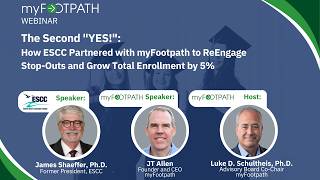 How ESCC Partnered with myFootpath to ReEngage Stop-Outs and Grow Total Annual Enrollment by 5%