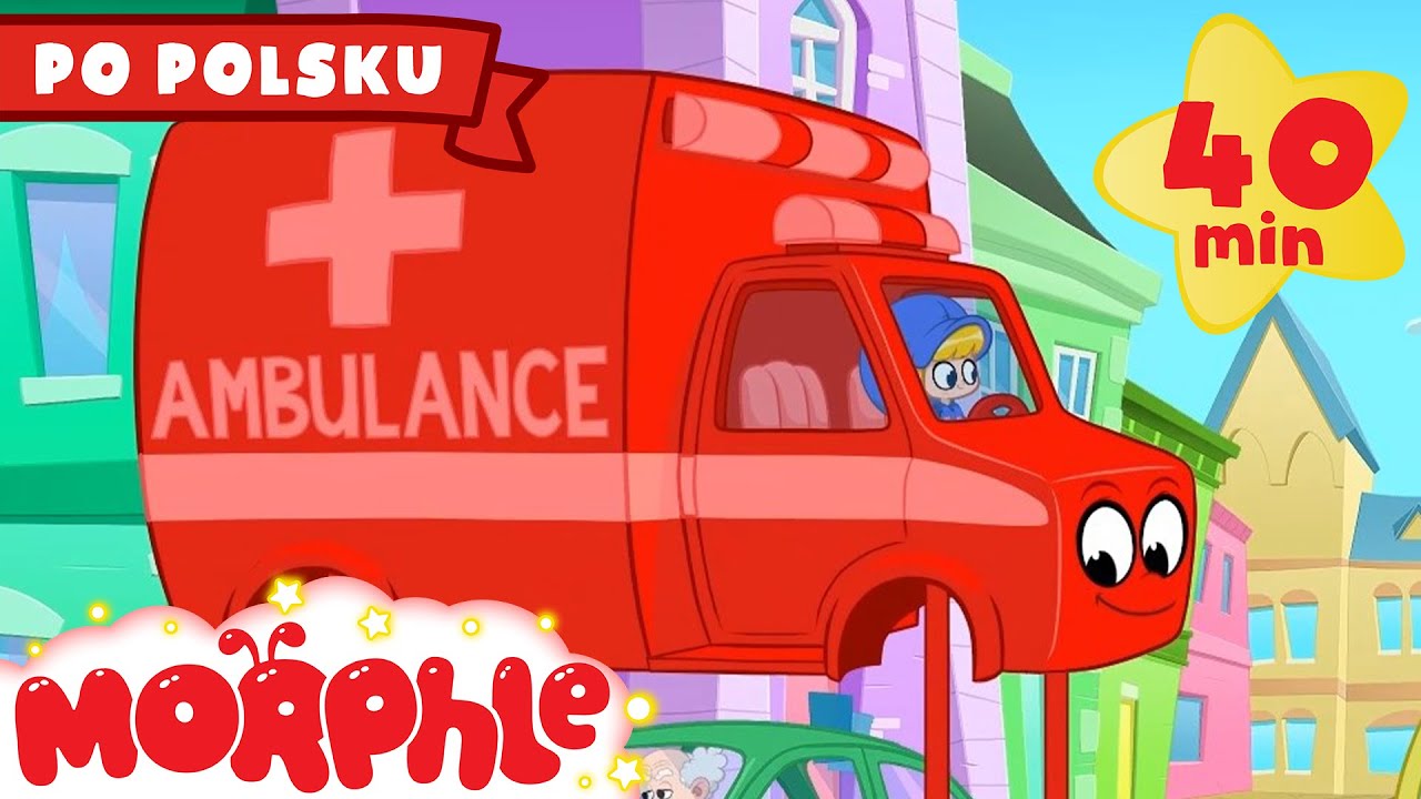 Moja magiczna karetka❣️ Magiczny stwór Morphle ❣️ Zabawne bajki dla dzieci po polsku