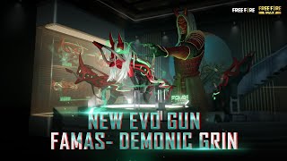 New Evo Gun | FAMAS Demonic Grin