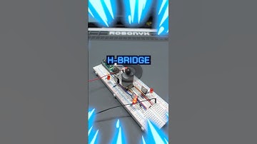 How Do H-Bridges Work? #electronics #motors #arduino