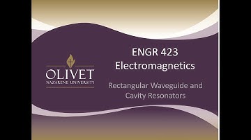 Rectangular Waveguide and Cavity Resonator Fundamentals