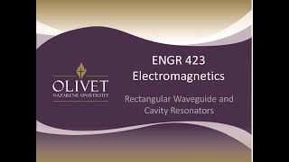 Rectangular Waveguide and Cavity Resonator Fundamentals