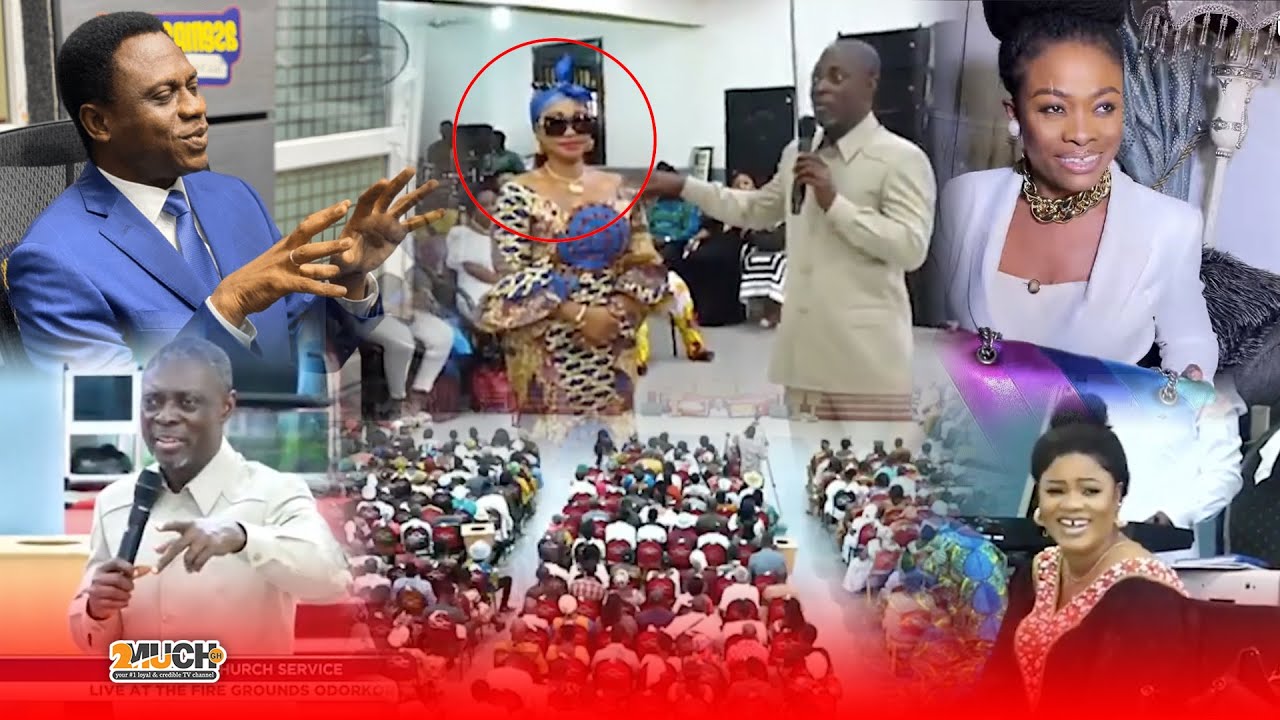 You Are A F00LISH Pentecost Chairman, Kyiri Abosom lnsυIts & Shows His New Wife In Church...