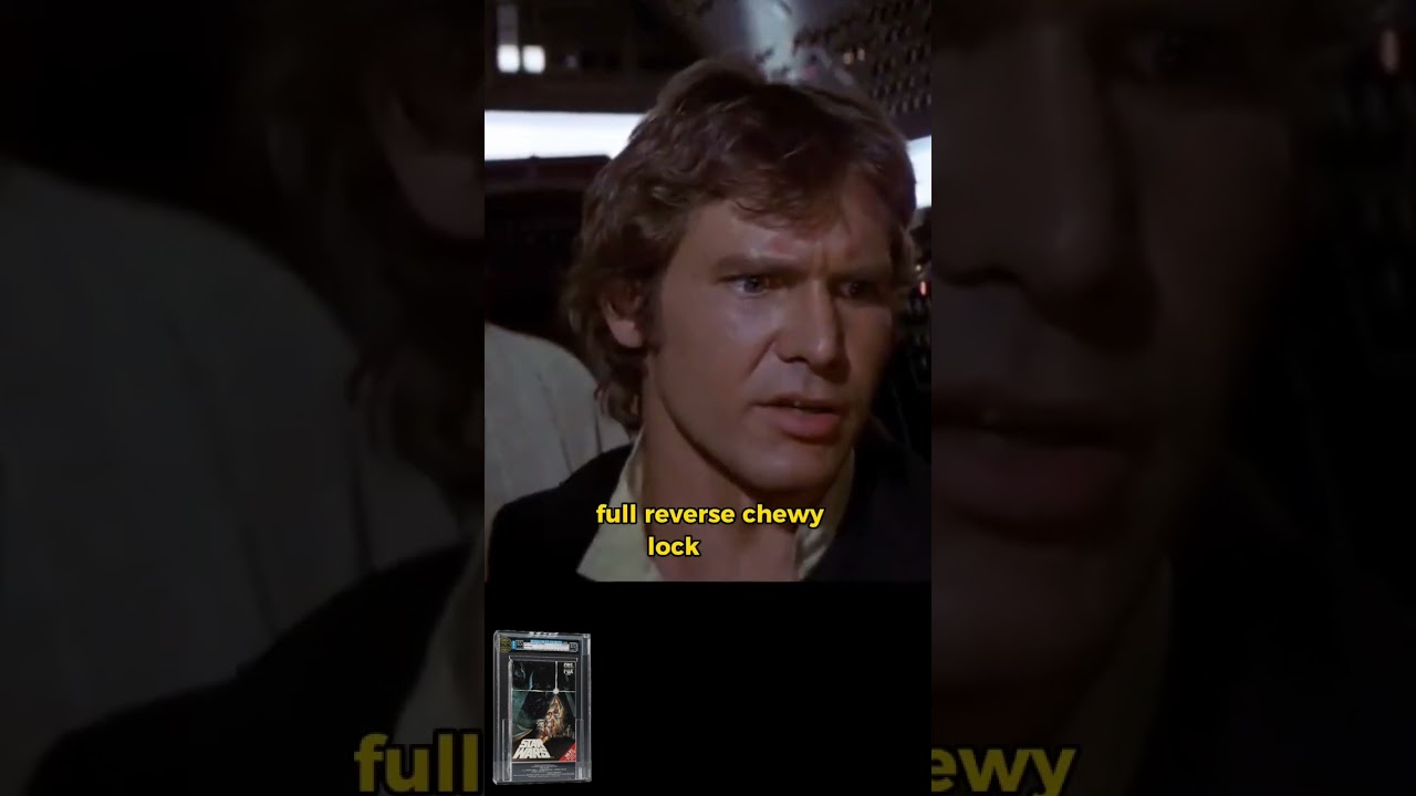 That's no moon. Millennium Falcon gets pulled into the death star. Star Wars - A New Hope 1977