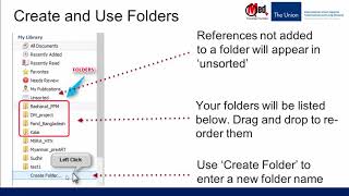 Video 12: Managing a Mendeley Library: An Overview