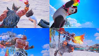 Tekken8 - ALL Character's Heat Burst Animations + All DLC Characters