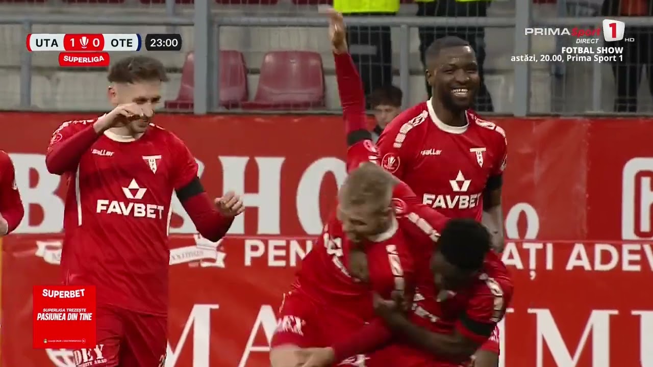 UTA Arad 2-0 Oțelul Galați