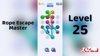 Rope Escape Master Level 25 Walkthrough 🪢🧠 | Puzzle Escape Game | Go Answer screenshot 5