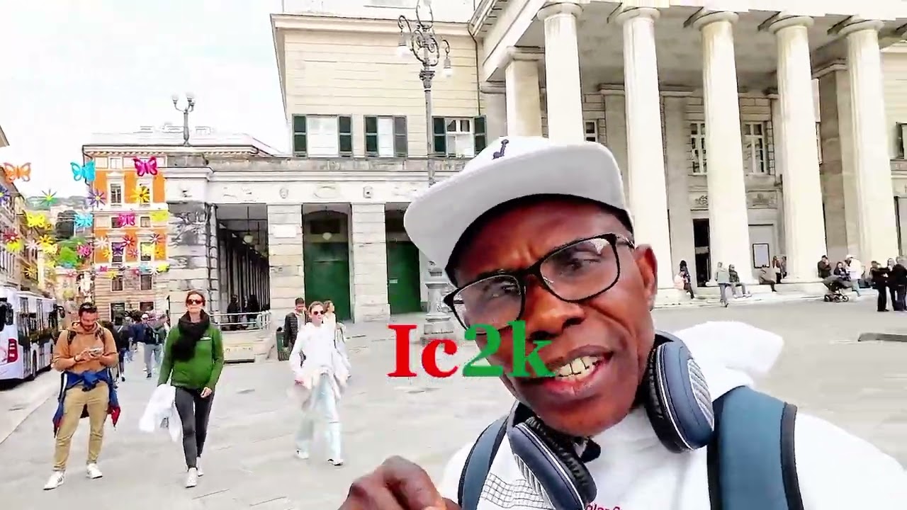 Piazza Di Ferrari Genova Italy