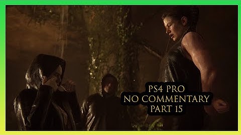 The Last of Us Part II No Commentary PS4 Pro Part 15 - Abby Saved by Seraphites