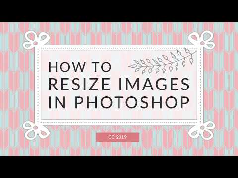 Como redimensionar imagens em Photoshop CC 2019