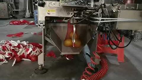 vegetable net/mesh bag clipping machine for packing