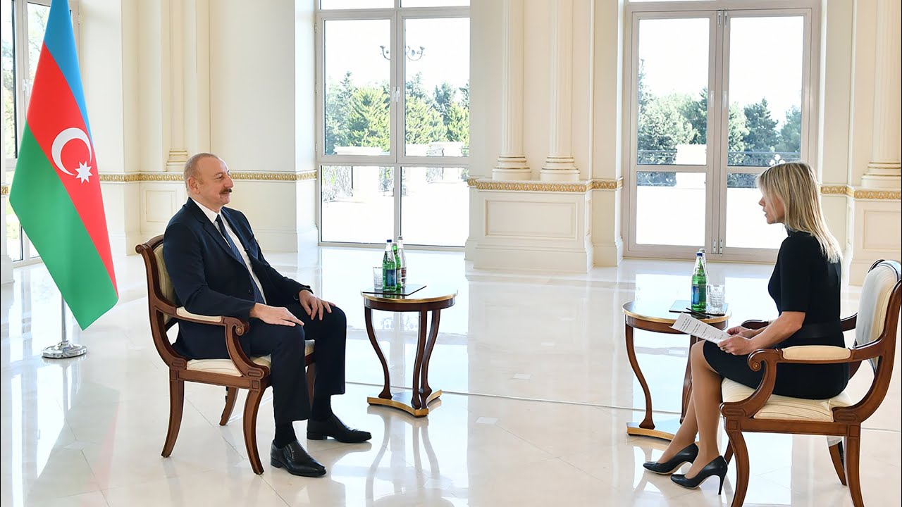 İlham Əliyev “Euronews” televiziyasına müsahibə verib