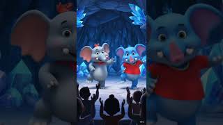 ....Elephant aur Tiger dance kar rahe hai cartoon video @PIKPOK TV