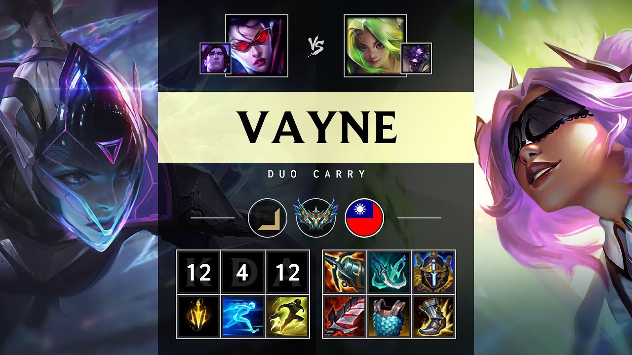 Vayne ADC vs Zeri - TW Challenger Patch 25.20