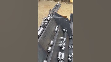 Steel sleeve automatic feeding vibration sorting process- Good tools and machinery make work easy