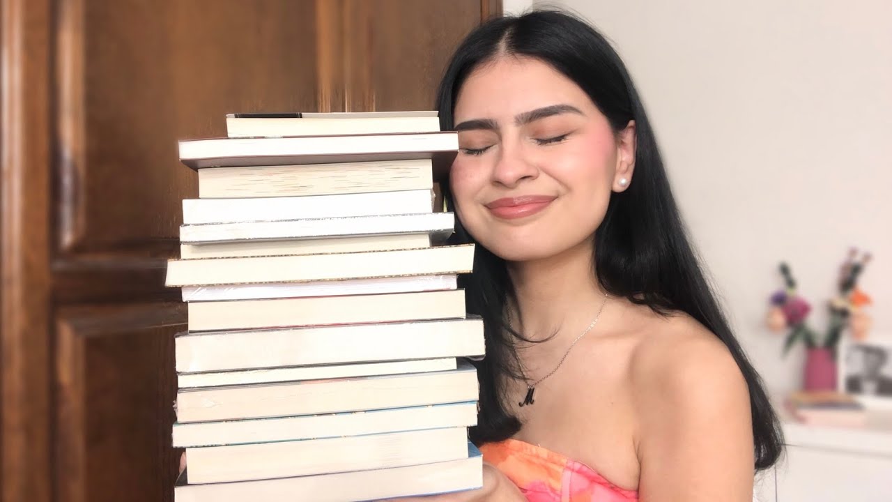 asmr | muchachita no deja de comprar libros y les hace un haul