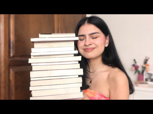 asmr | muchachita no deja de comprar libros y les hace un haul
