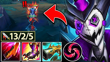 So Full AD Shaco support is officially broken right now... (1 SHOT THEIR ADC ON REPEAT)