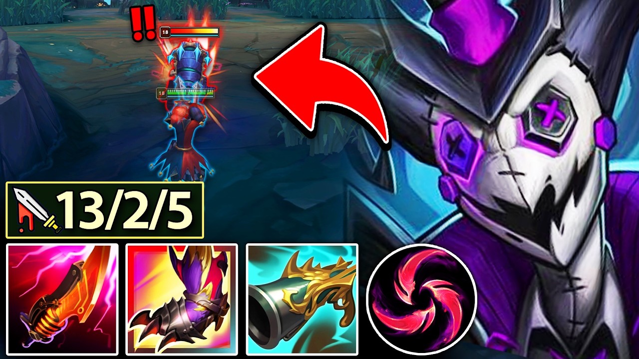 So Full AD Shaco support is officially broken right now... (1 SHOT THEIR ADC ON REPEAT)