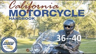 DMV Motorcycle License Handbook """(AUDIO)"""........36--40 screenshot 5