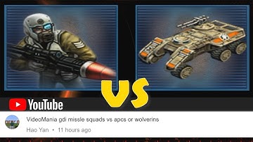 GDI Missile Squad vs GDI APC