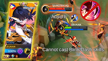BUFFED MINSITTHAR CAN COUNTER RUBY?😱 RUBY BEST BUILD 2022 - MLBB