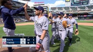 Tb Colome Converts His Third Straight Save