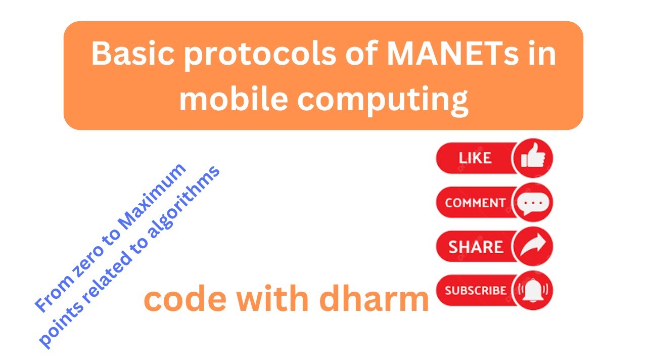 Basic routing protocols in manets - YouTube