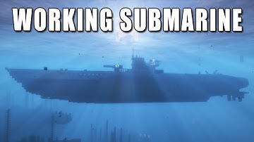 I Built A WORKING SUBMARINE In Create Mod