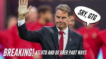 K&G - FdB GTG: Frank de Boer is leaving Atlanta
