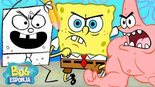 Bob Esponja | Las mayores rivalidades de Bob Esponja 😤 | 90 minutos | Bob Esponja en Español