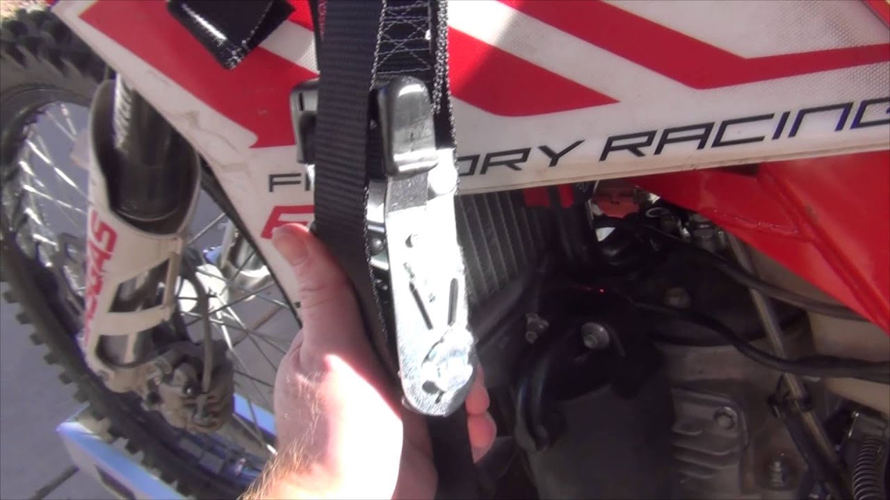Powertye Ratchet Straps 1.5" Installed YouTube