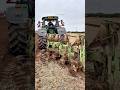 John Deere 6R Tractor Ploughing