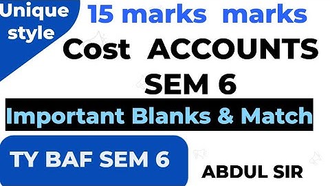 Lec1 marks 15 full book objectives  exam #financialaccounts tybaf sem6 University paper Solution