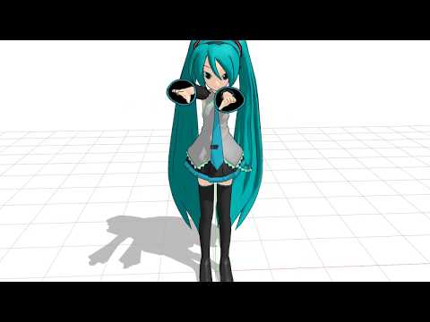[MMD]初音動畫練習1
