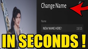 HOW to CHANGE your NAME in WHERE WINDS MEET