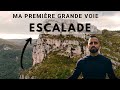 Ma premiere grande voie sur larete sud du baou de saint jeannet